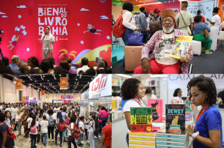 Primeiro dia da Bienal do Livro Bahia promove encontro de estudantes da rede estadual com escritor premiado Itamar Vieira Júnior