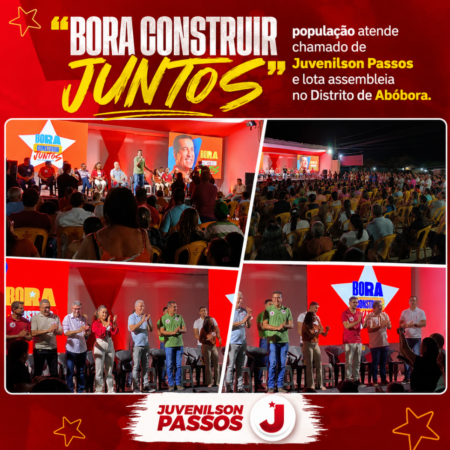 “Bora Construir Juntos”: população atende chamado de Juvenilson Passos e lota assembleia no Distrito de Abóbora