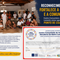 Ministério da Cultura reconhece Centro Comunitário do Bairro Lomanto Júnior como Ponto de Cultura
