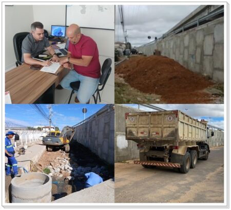 Líder comunitário agradece gestão municipal pelo início das obras na passagem molhada do Lomanto